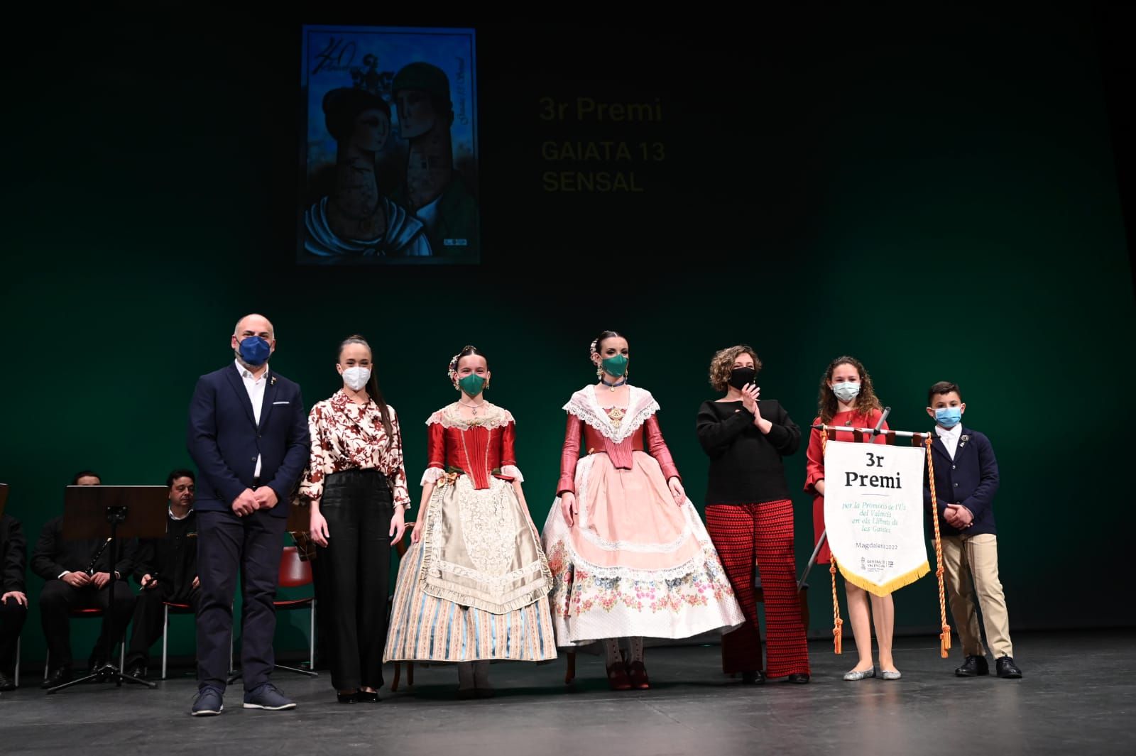 Entrega de premios de llibrets a las collas y gaiatas ganadoras del uso del valenciano