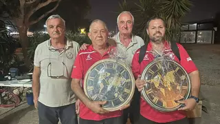 Juan José Martínez y Pascual Aroca se llevan el trofeo de petanca 'Festes de la Terra'