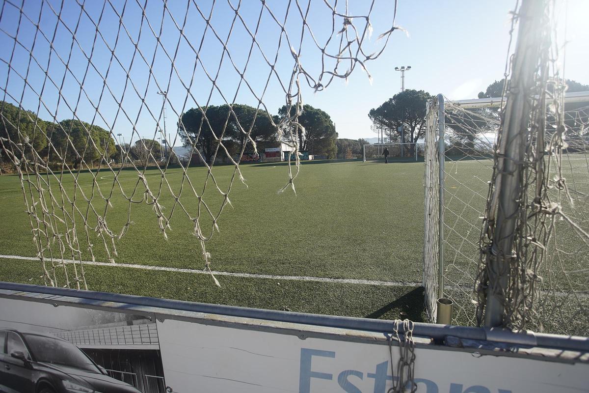 El camp de futbol es va inaugurar el 1986 i va deixar d’utilitzar-se abans de la pandèmia.