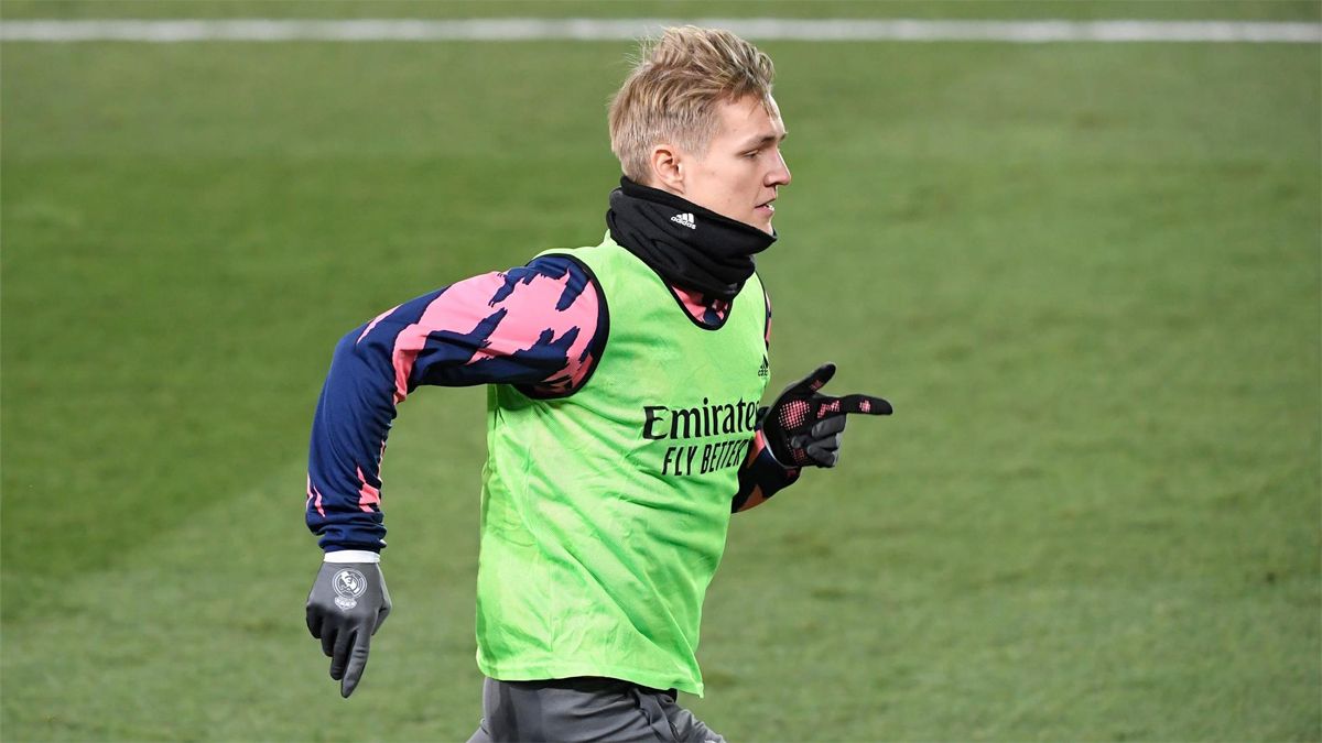 Zidane apenas está contando con Odegaard