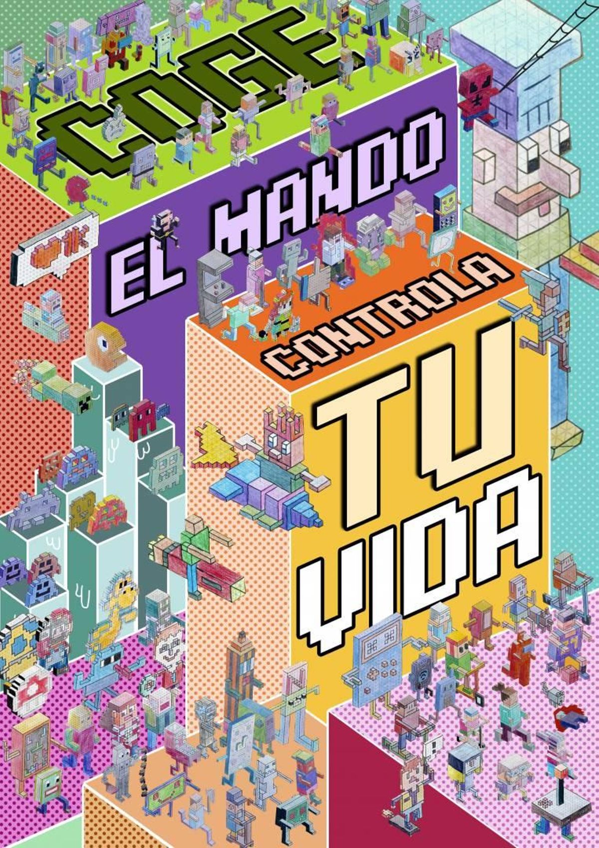 Cartel ganador en la categoría C.