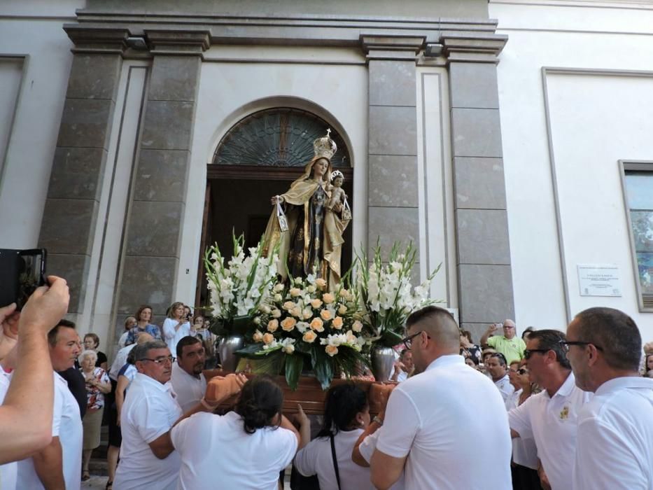 En Águilas, devoción sin limites a la Virgen del Carmen