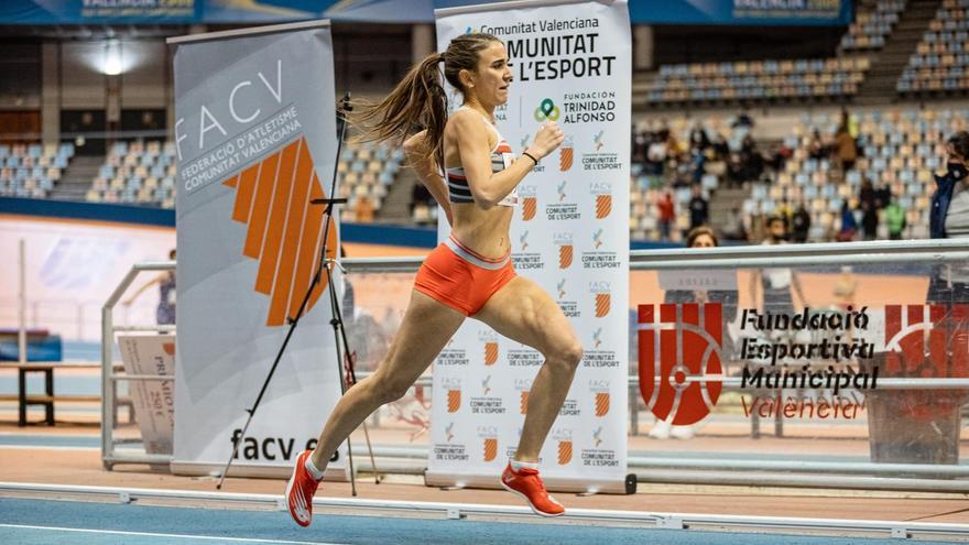 Daniela García, en una competicón disputada en Valencia