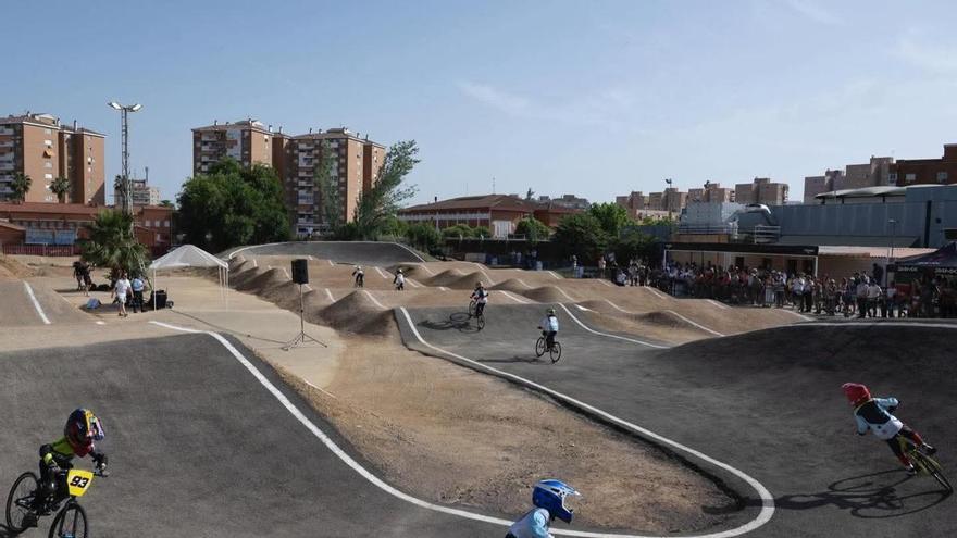 El circuito de BMX de Badajoz se moderniza: tendrá una nueva rampa de salida y podrá acoger campeonatos oficiales