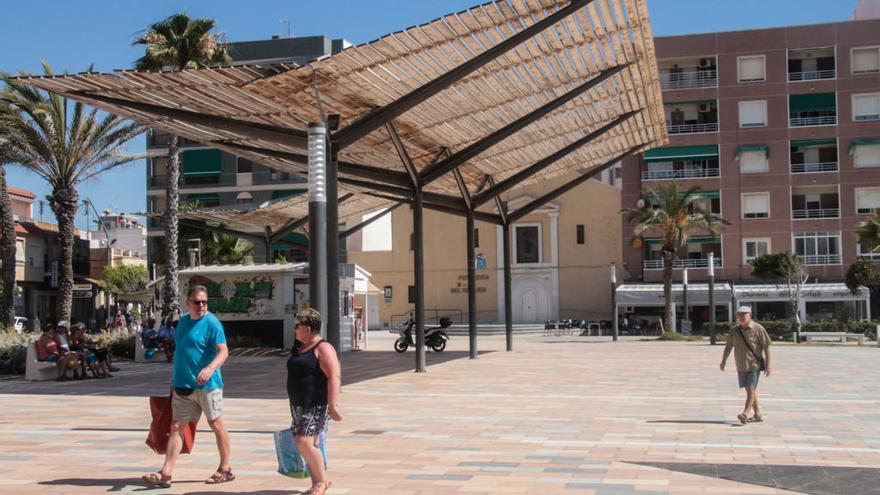 Plaza de Encarnación Puchol de La Mata, donde han ocurrido los hechos