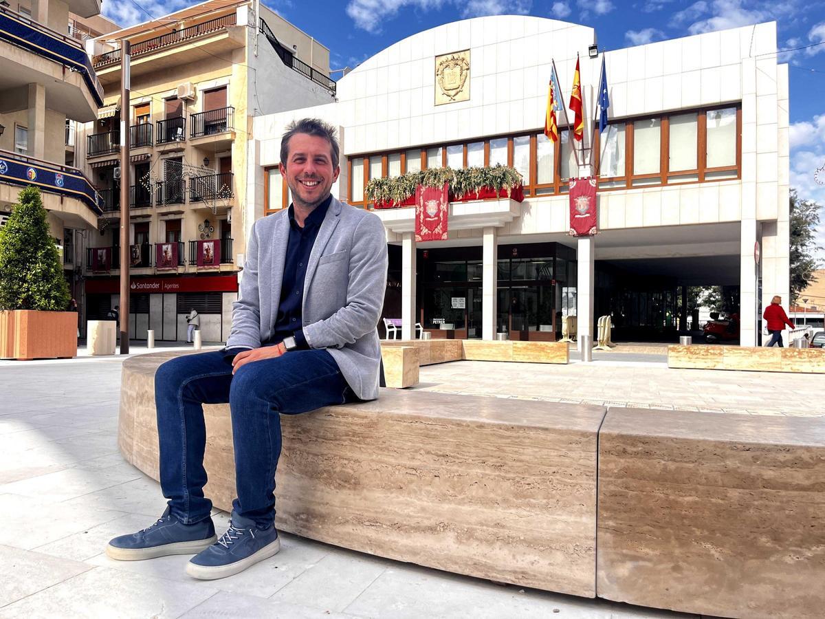 El concejal de Urbanismo de Petrer, David Morcillo.