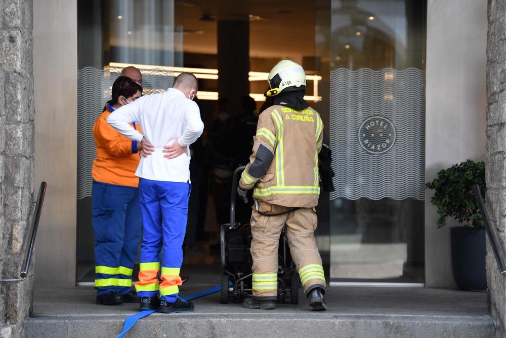 El fuego, que no causó daños personales, se inició en un colchón.