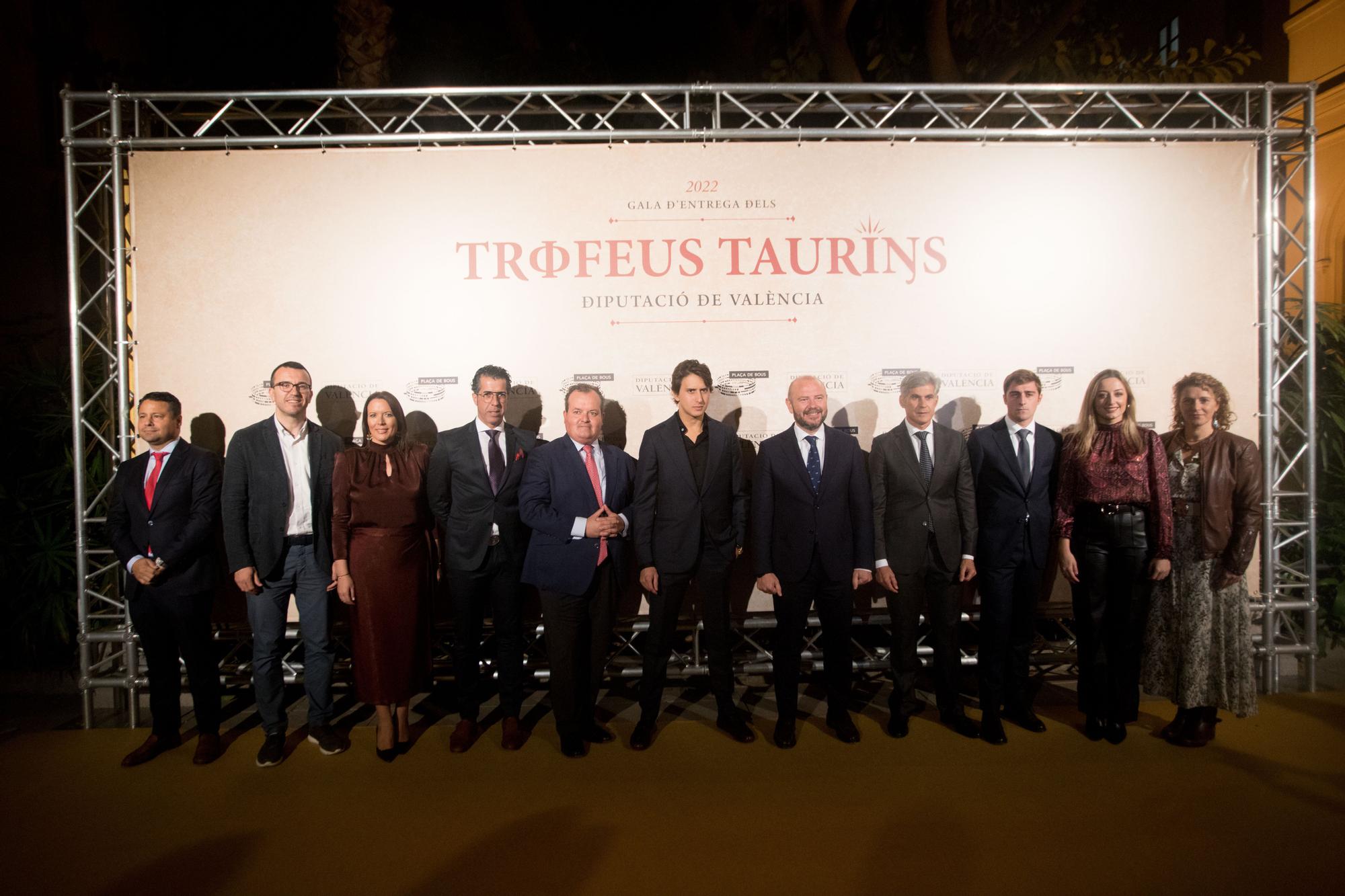 La gala de los triunfadores del año taurino en València