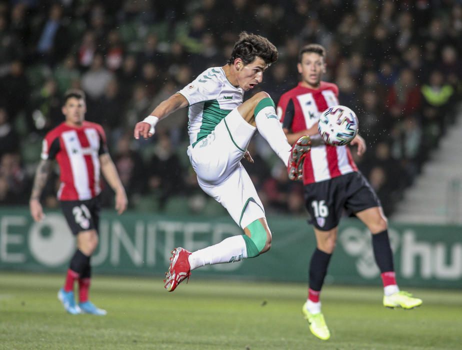 El Elche aguanta hasta el séptimo penalti pero cae ante el Athletic en la Copa del Rey