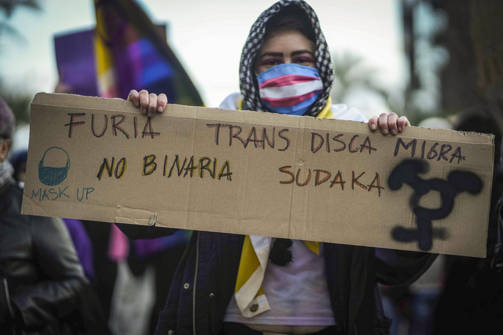 Manifestación convocada por el 8M 'Día Internacional de las Mujeres' en Córdoba