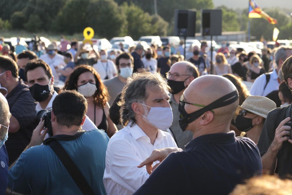 Els líders independentistes tornen a Lledoners