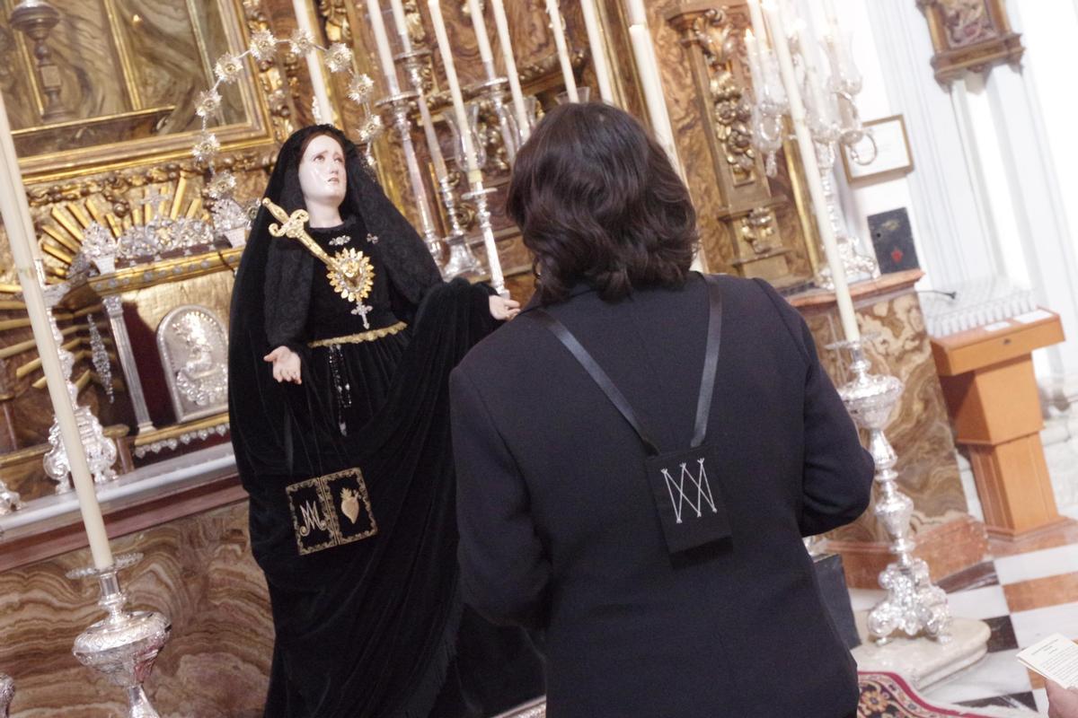 Semana Santa de Málaga 2026 | Pésame a la Santísima Virgen de Servitas