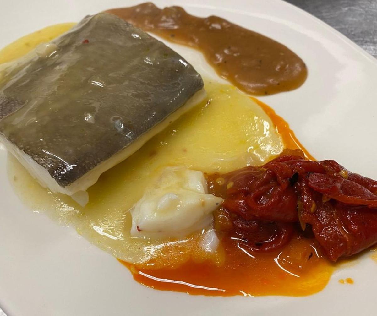 Bacalao Cecial en salsa Pil Pil.