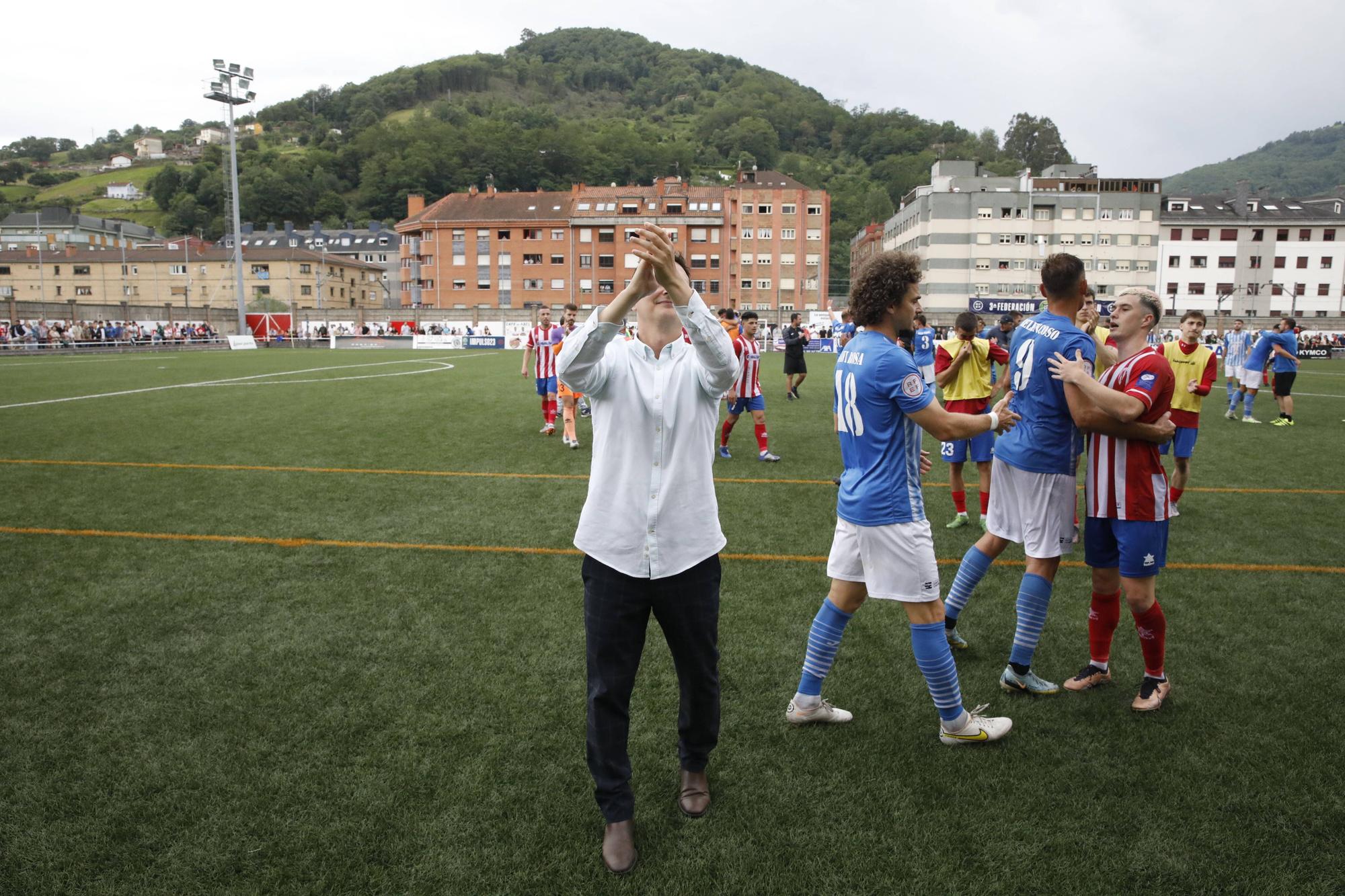 L'Entregu se queda con la miel en los labios: el conjunto del Nuevo Nalón cae por 2-0 ante La Unión y se queda sin ascenso