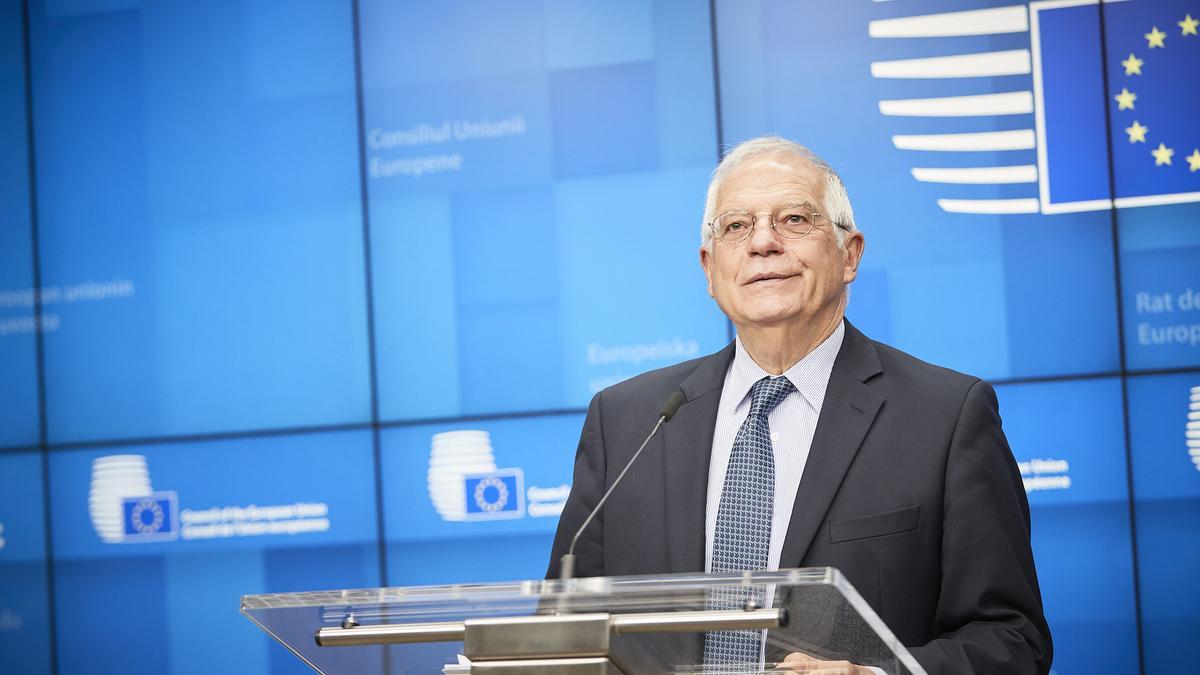 Josep Borrell, Alto Representante Europeo de la Unión para Asuntos Exteriores.