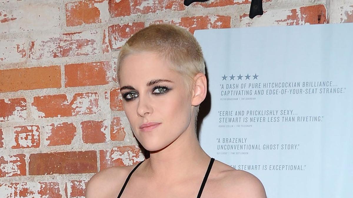 Ahora Kristen Stewart luce la cabeza rapada