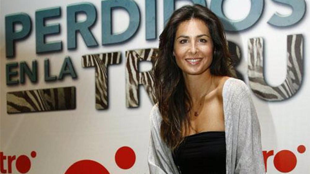 Nuria Roca en la presentación de 'Perdidos en la tribu'