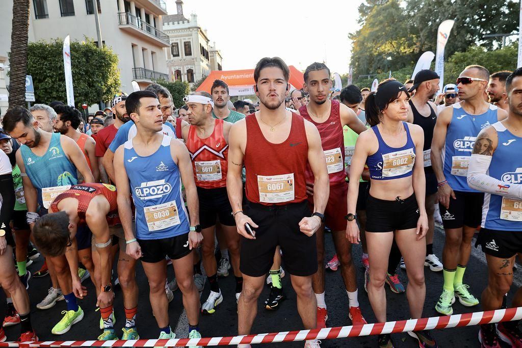 Las mejores imágenes de la TotalEnergies Maratón Murcia Costa Cálida