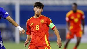 Quim Junyent está siendo el mejor jugador de la selección sub-17