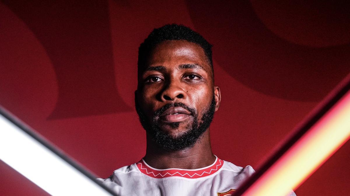 Kelechi Iheanacho en sus primeros días como jugador del Sevilla FC