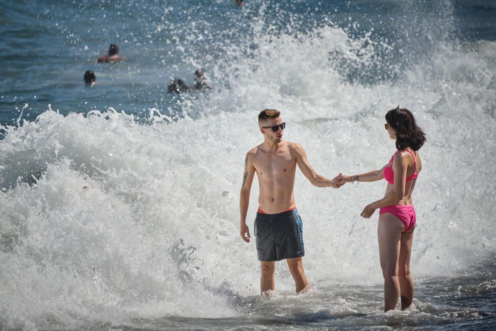 Playa Jardín, en el Puerto de la Cruz