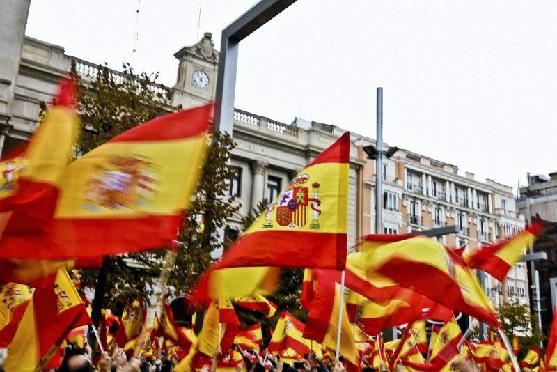 Manifestación contra el 1-0 en Zaragoza