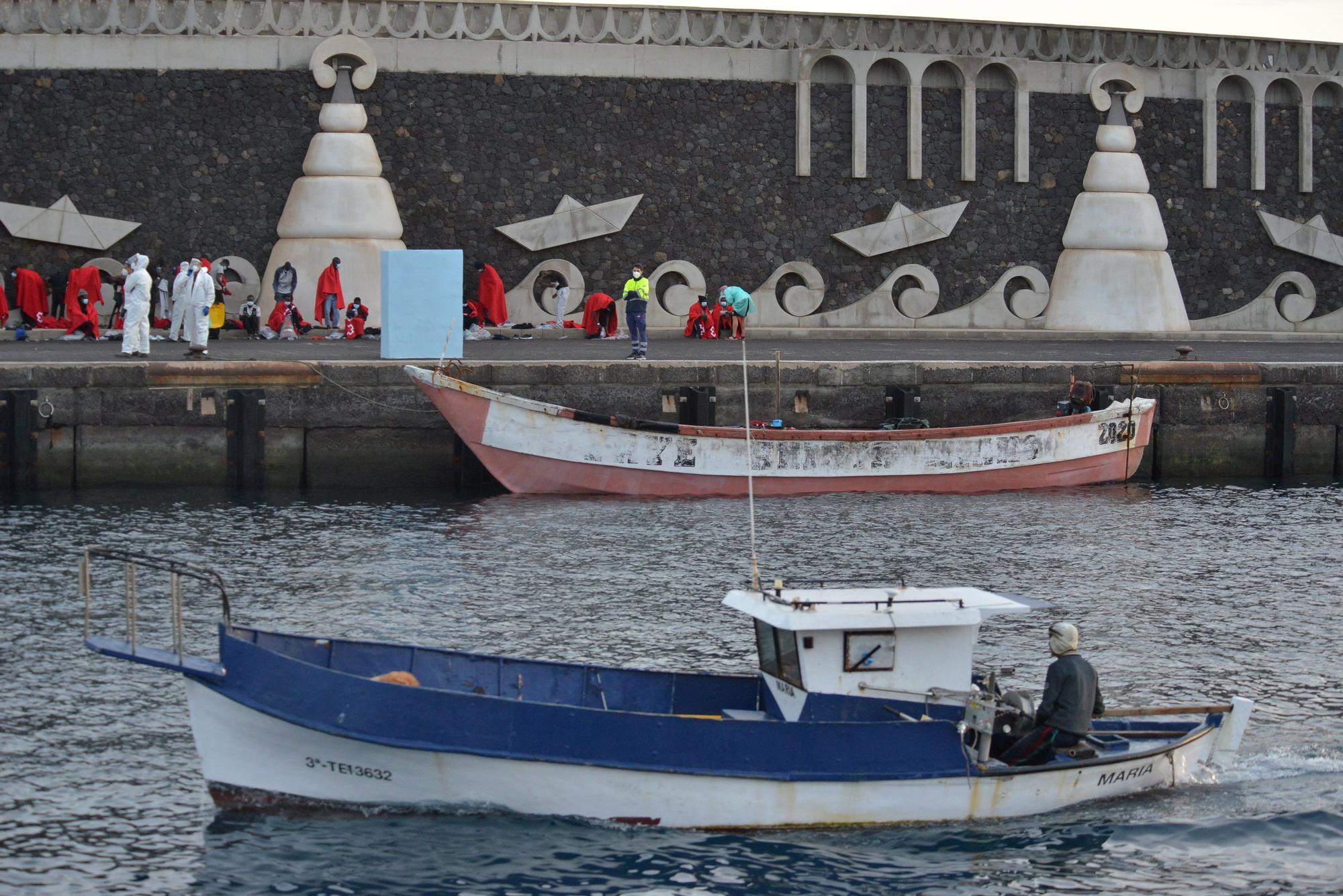 Llega una patera con 48 subsaharianos al sur de El Hierro