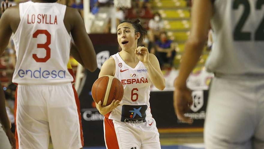 Torneo de selecciones de baloncesto femenino: España - Kenia