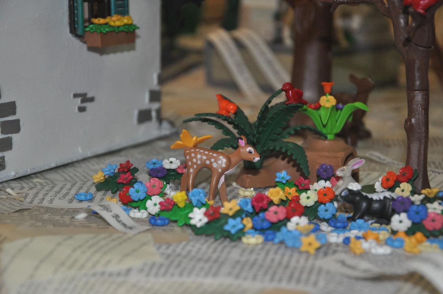 Curtis expone 3.250 figuras en la feria anual de Playmobil