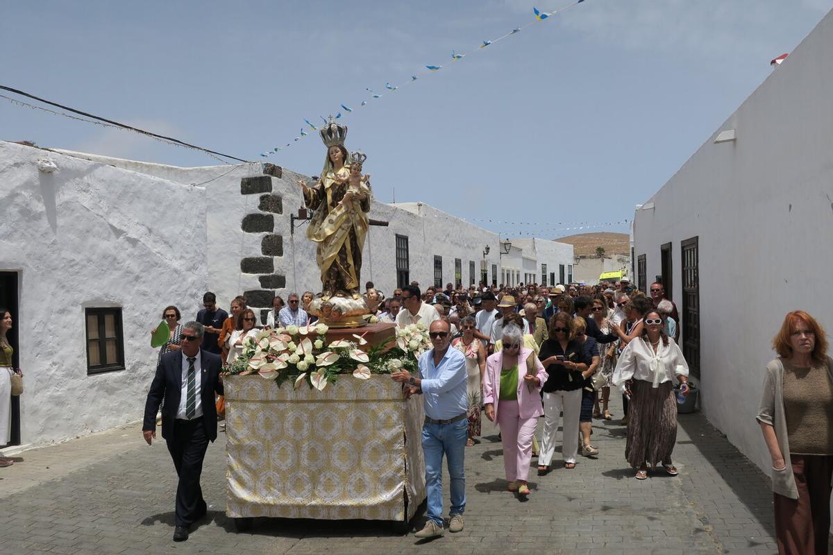 Misa y procesión del Carmen en la Villa de Teguise 2026