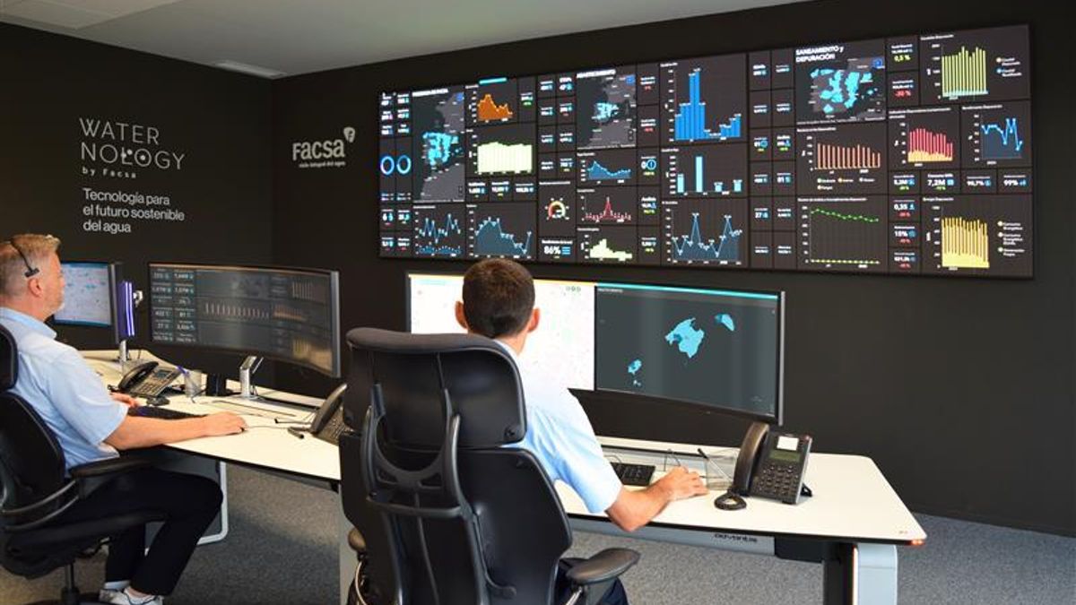 Centro de control de Facsa.