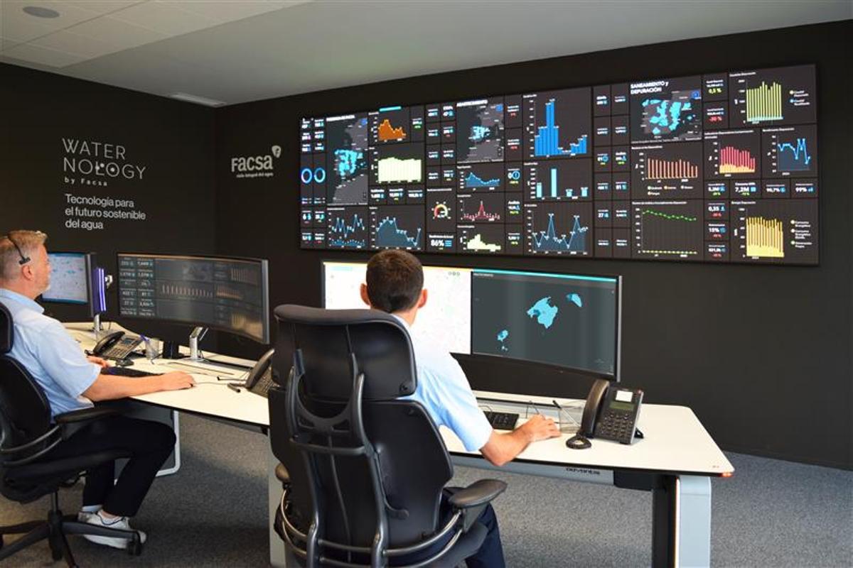 Centro de control de Facsa.
