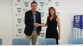 La Universidad del Atlántico Medio y el Club Baloncesto Gran Canaria firman un convenio de colaboración