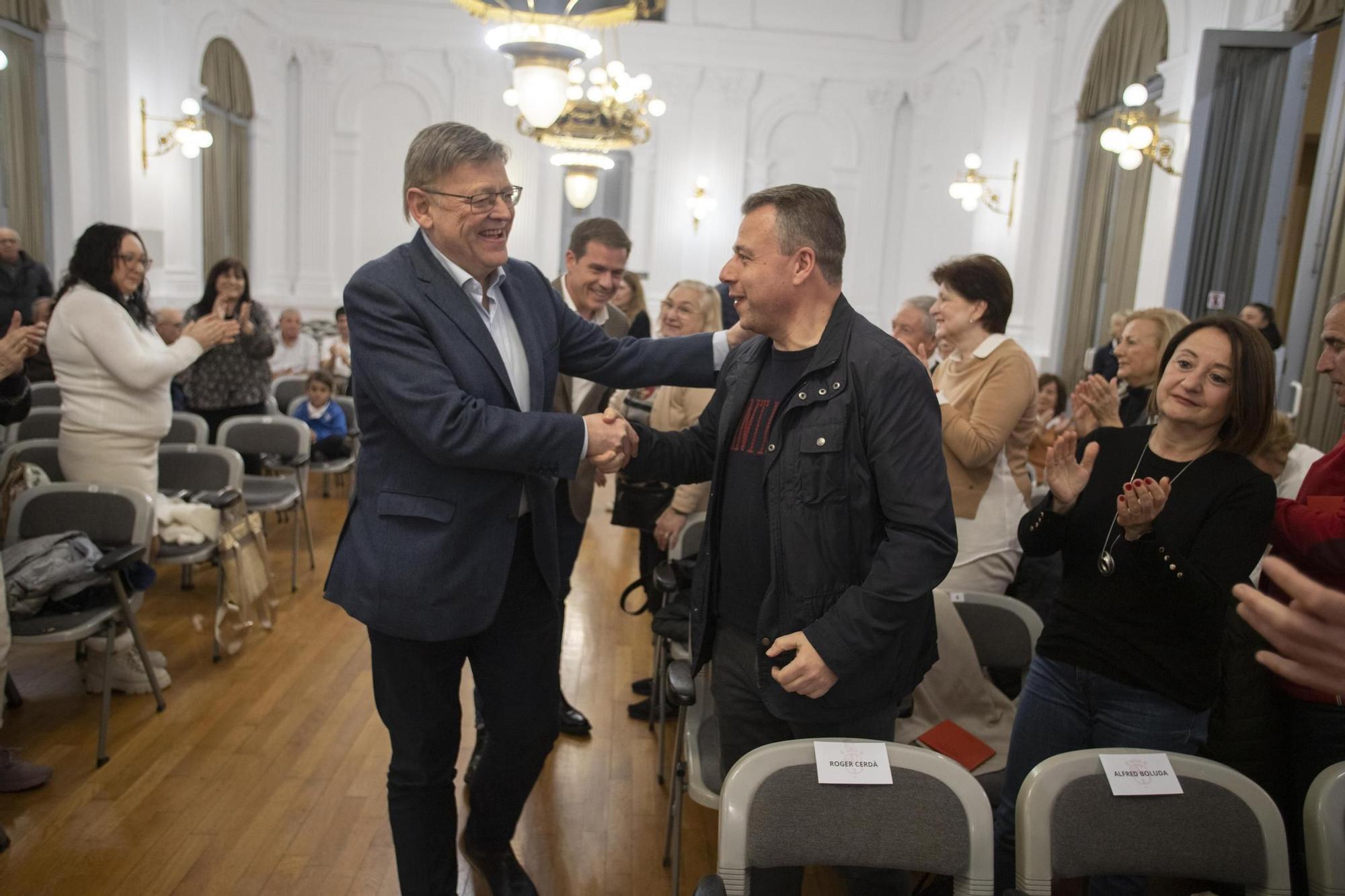 Presentación del libro " Una idea de esperanza" de Ximo Puig