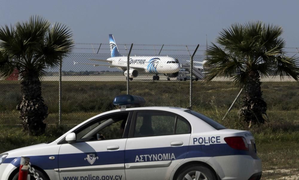 Secuestro de un avión de Egypt Air