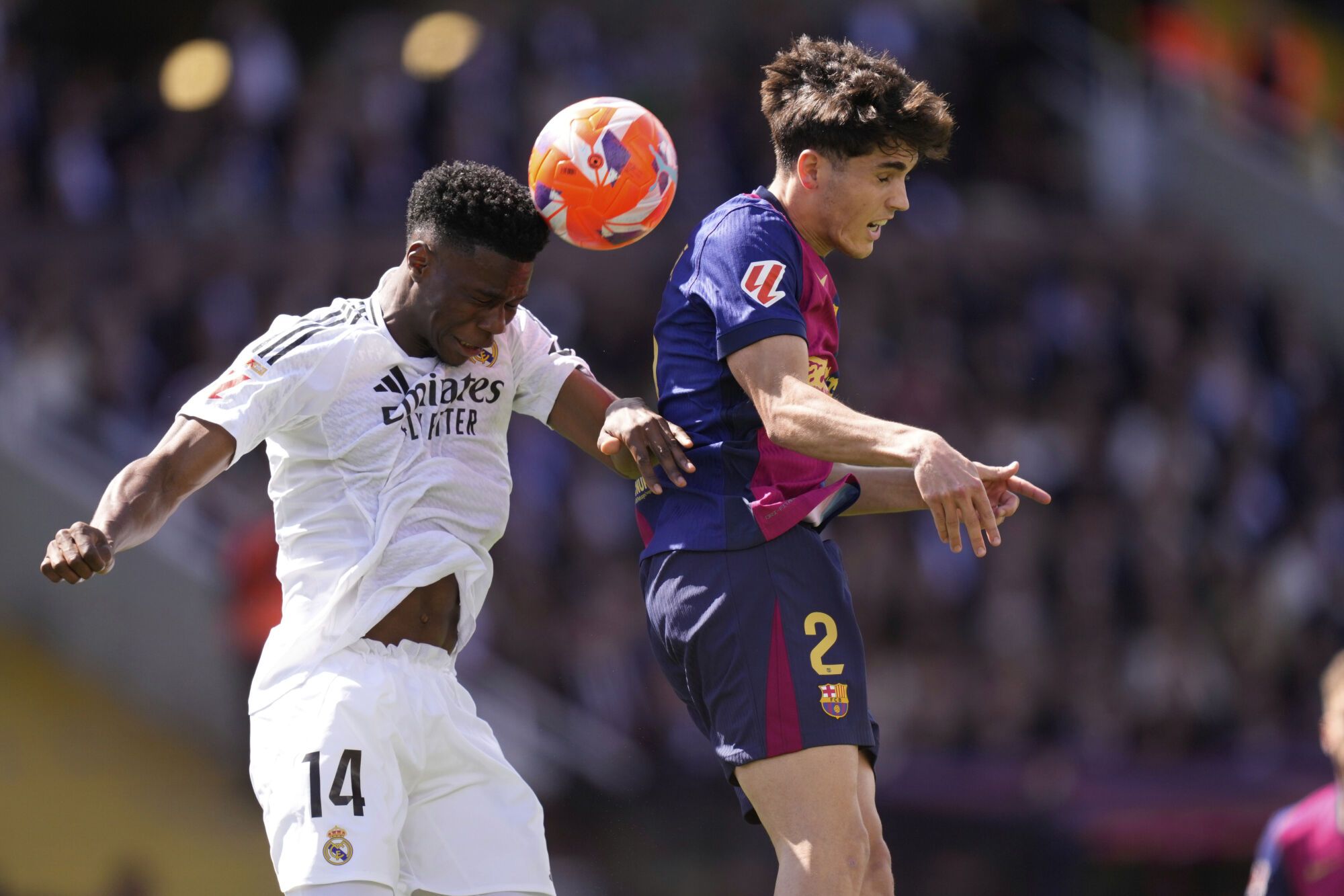 El Clásico de LaLiga EA Sports: Barcelona - Real Madrid.