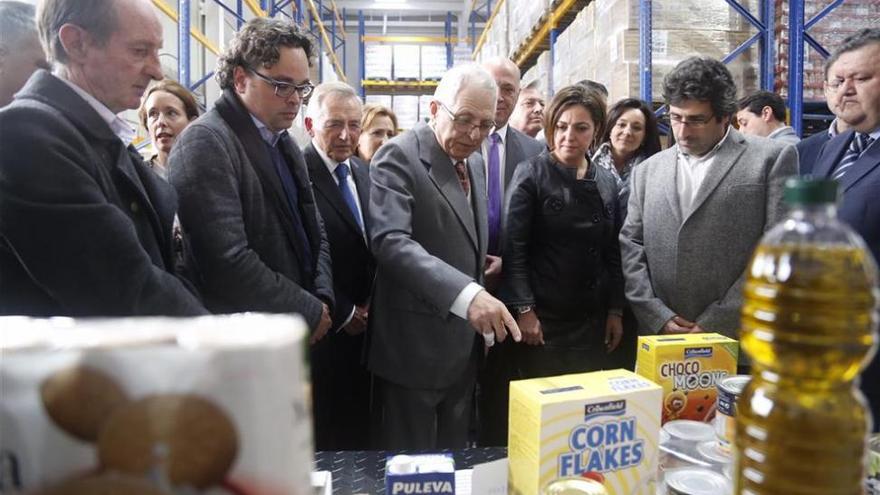 El Banco de Alimentos pone en marcha una nueva nave de almacén