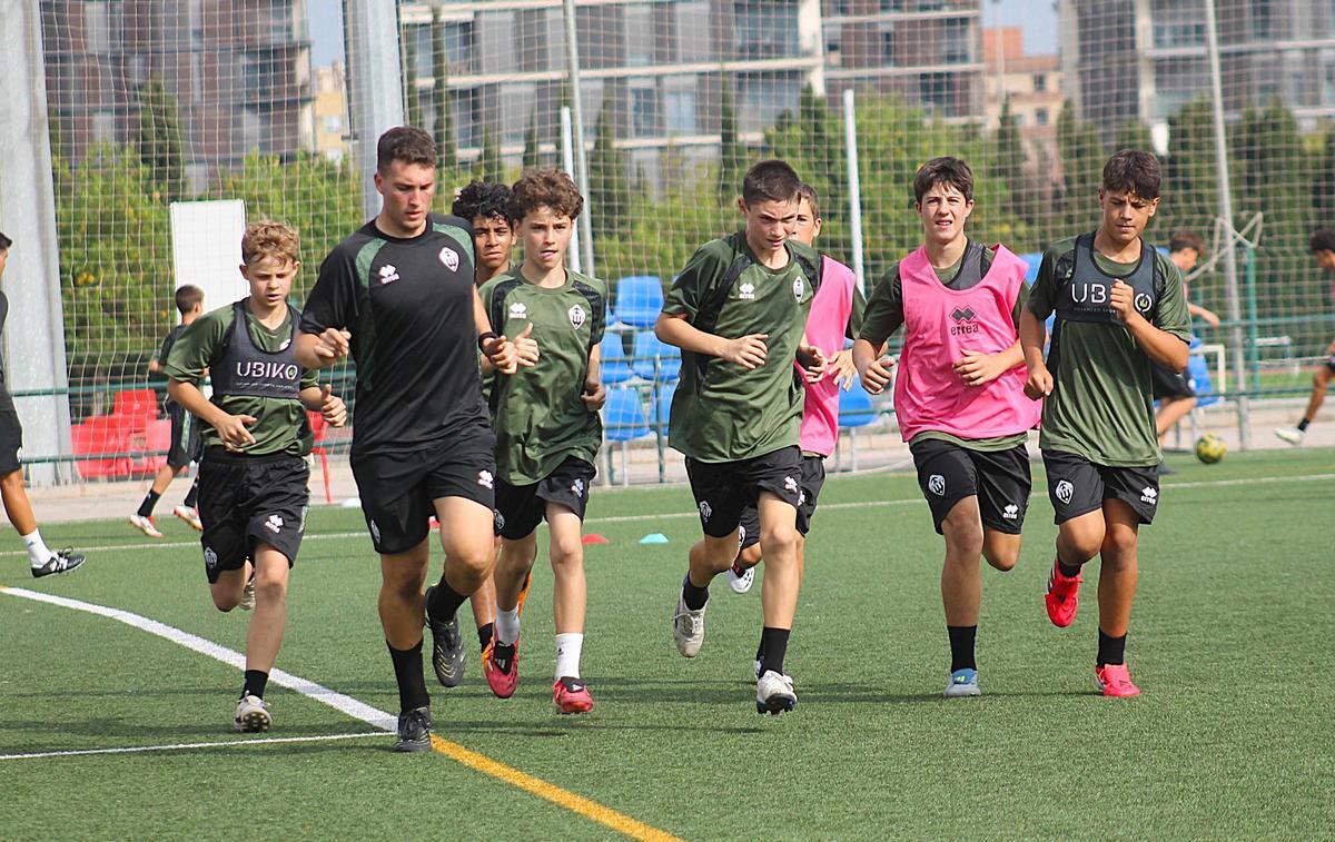 El Infantil A, en su vuelta al trabajo