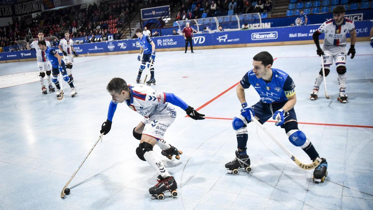 Duel entre l'Igualada Rigat i el Trissino de la passada Champions