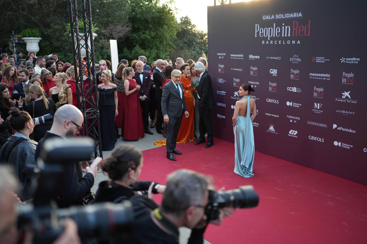 BARCELONA 12/05/2025 Icult. Andrea Garte. Photocall de la 15ª Gala Solidaria People in Red Barcelona. FOTO de ZOWY VOETEN