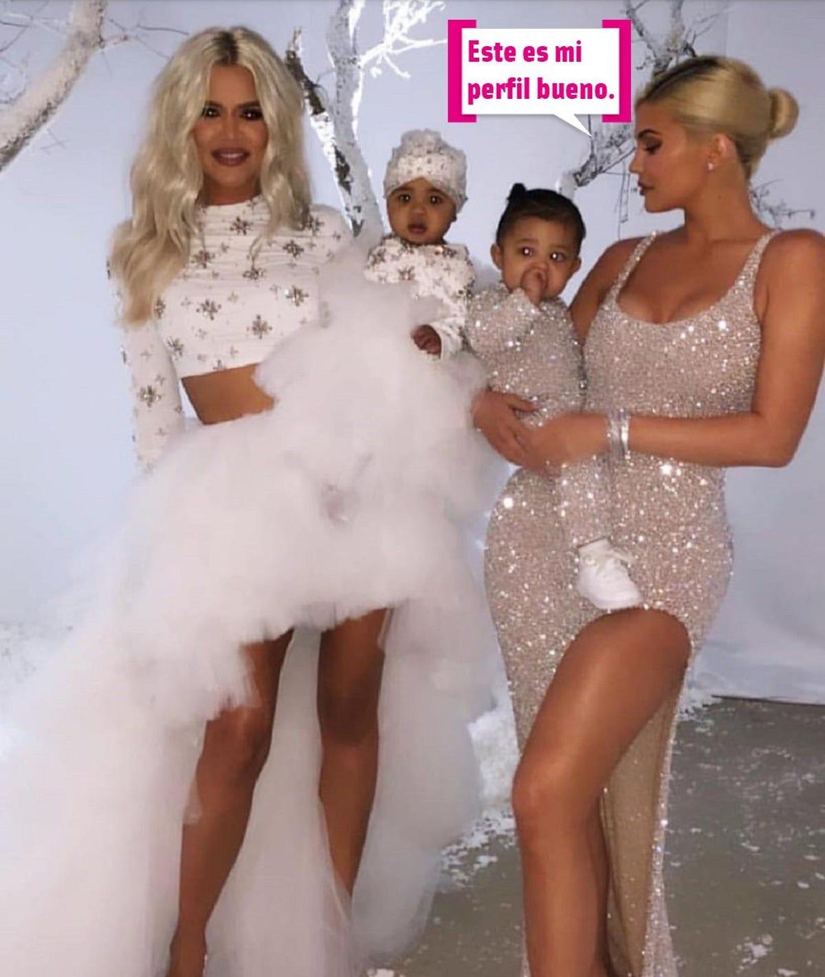 Los modelitos de Khloé Kardashian, Kylie Jenner y sus bebés