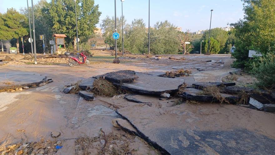 El Ayuntamiento tendrá la próxima semana la valoración aproximada de los daños de la fuerte tormenta