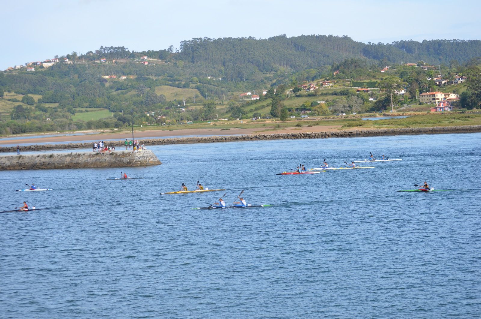 Así fue la competición en la 75.º edición de la Regata Ría de Villaviciosa