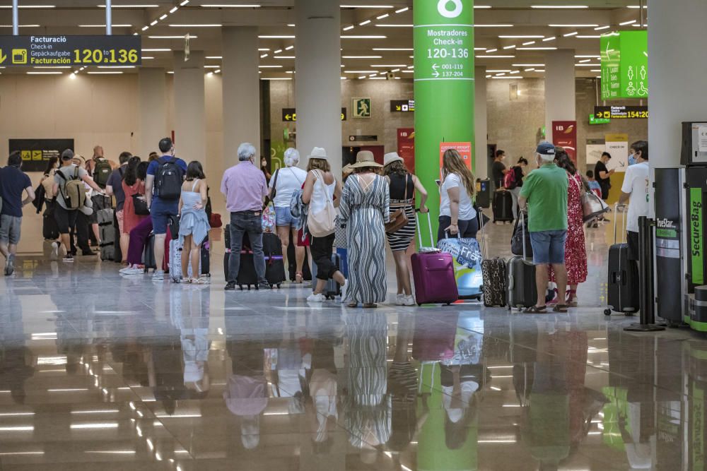 Der Flughafen Mallorca beginnt die Sommersaison