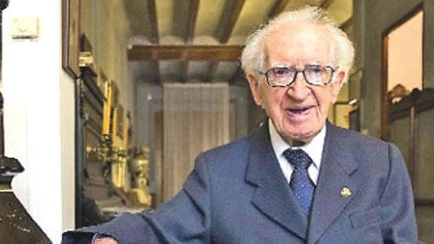 El músico Joan Garcés muere a los 100 años de edad