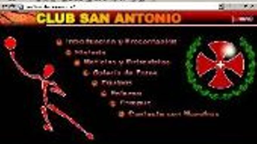 El San Antonio impulsa una web con sus equipos