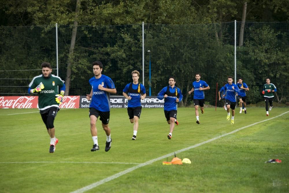 Entrenamiento del Real Oviedo