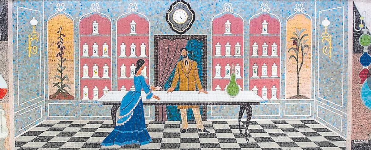 Mosaico de Gastón Castelló