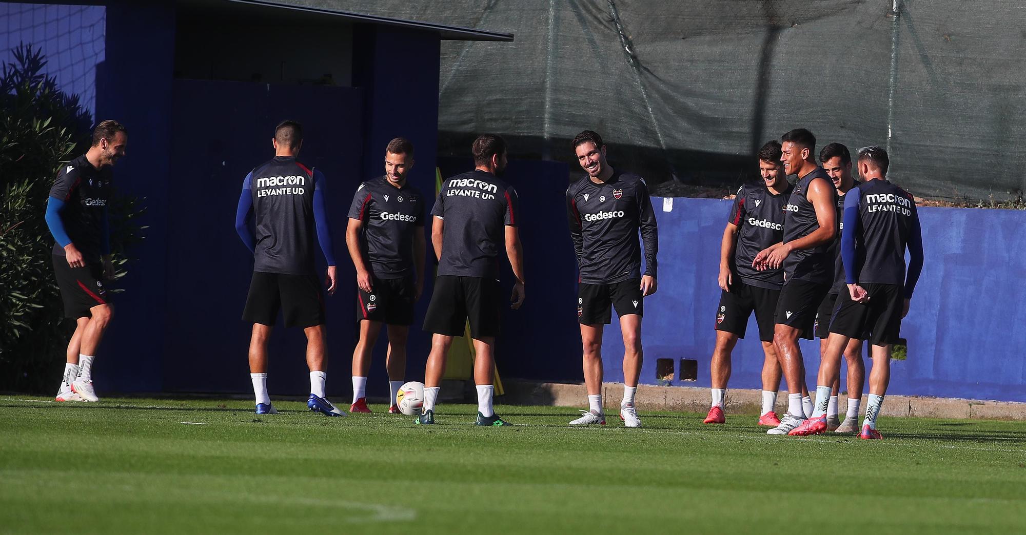 Así ha sido del entrenamiento del Levante UD de hoy