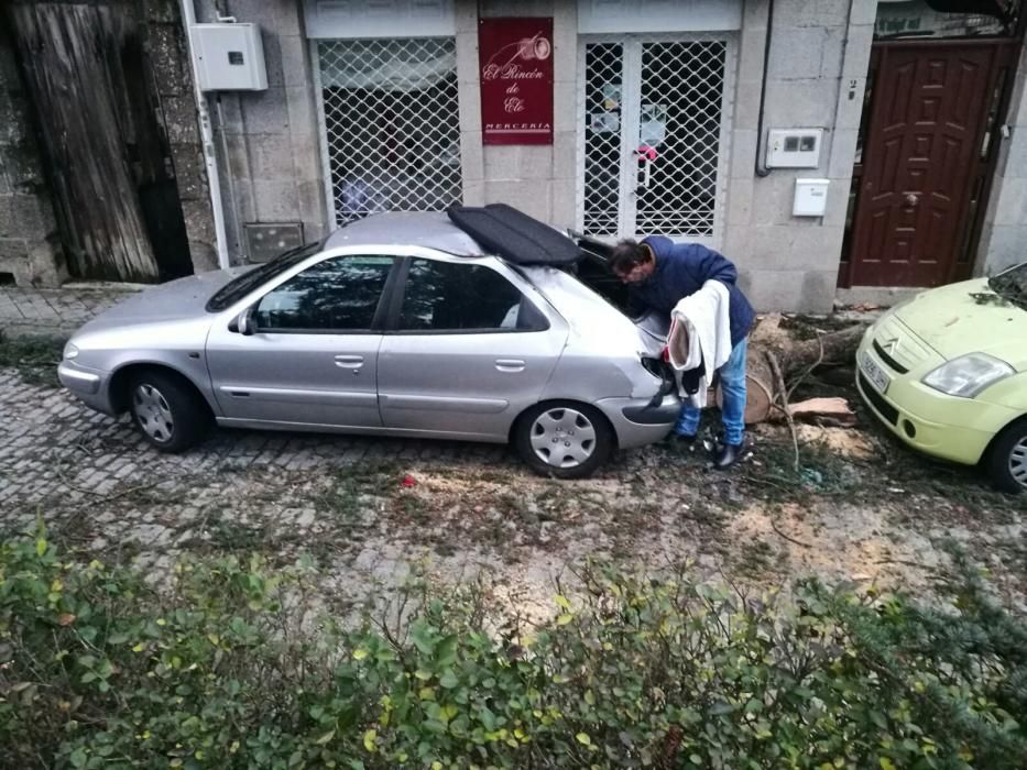 El temporal en Galicia en imágenes